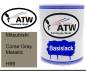 Preview: Mitsubishi, Corse Gray Metallic, H89: 1L Lackdose, von ATW Autoteile West.